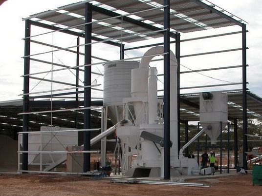 高壓磨粉機，專利改進磨粉機械